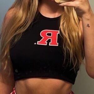 Rutgers Black Tank Top